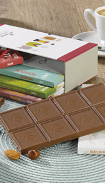 Coffret 5 tablettes de chocolats BIO