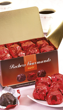 Rochers au chocolat noir