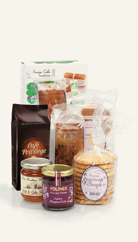 Coffret café gourmandises