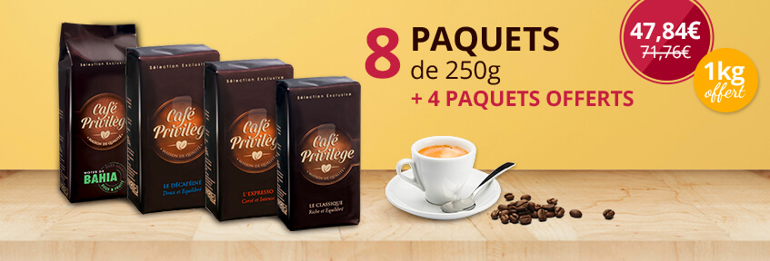 Café Privilège Moulu 2 kg
